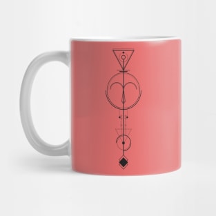 Aries Arrow - Geometric Astrology Mug